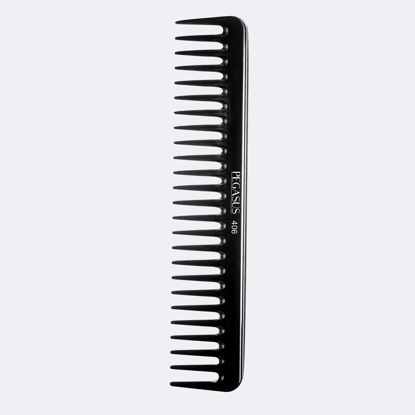 Styling comb with wide teeth