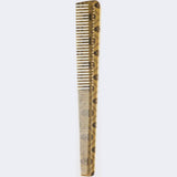 SKULLETO Hard Rubber Barber Comb - Heat & Chemical Resistant, Snag-Free