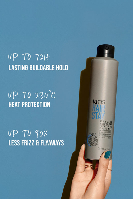 KMS HairStay Working Hairspray — official KMS product image 3