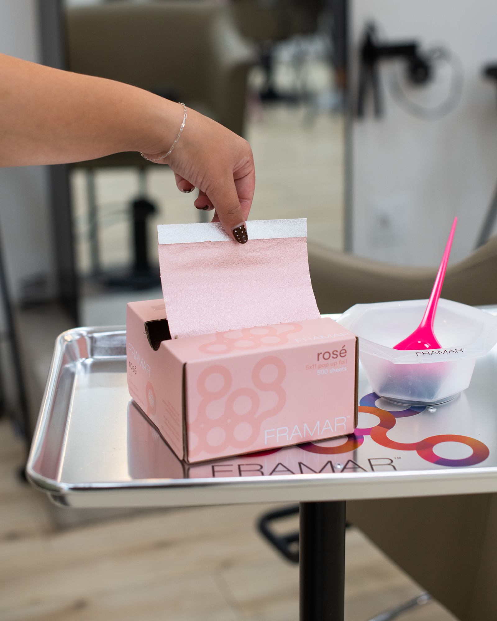 Framar Rosé All Day Pop-Up Foil – 5 x 11 in, 500 Sheets