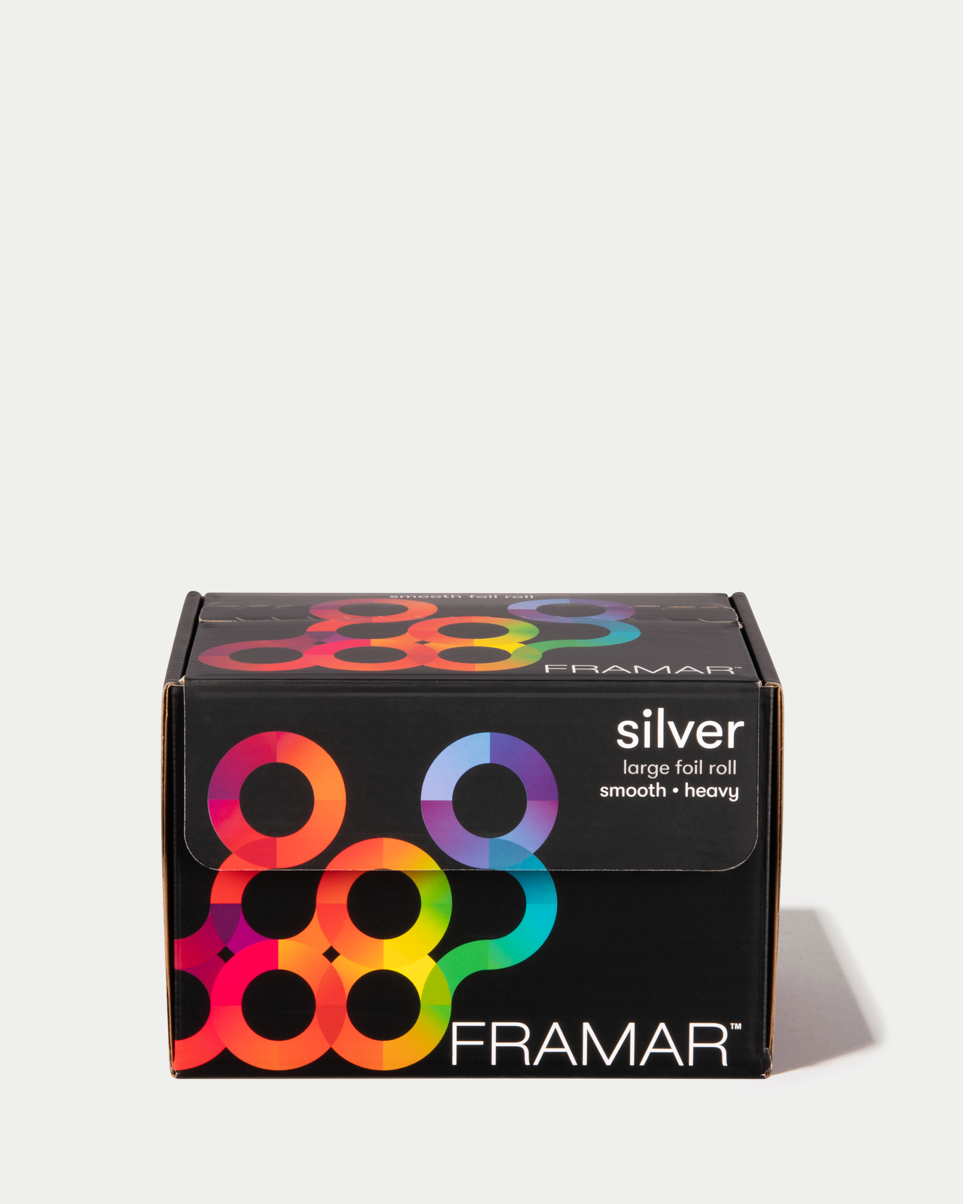 Framar Star Struck Silver Smooth Foil Roll – 1,500 ft