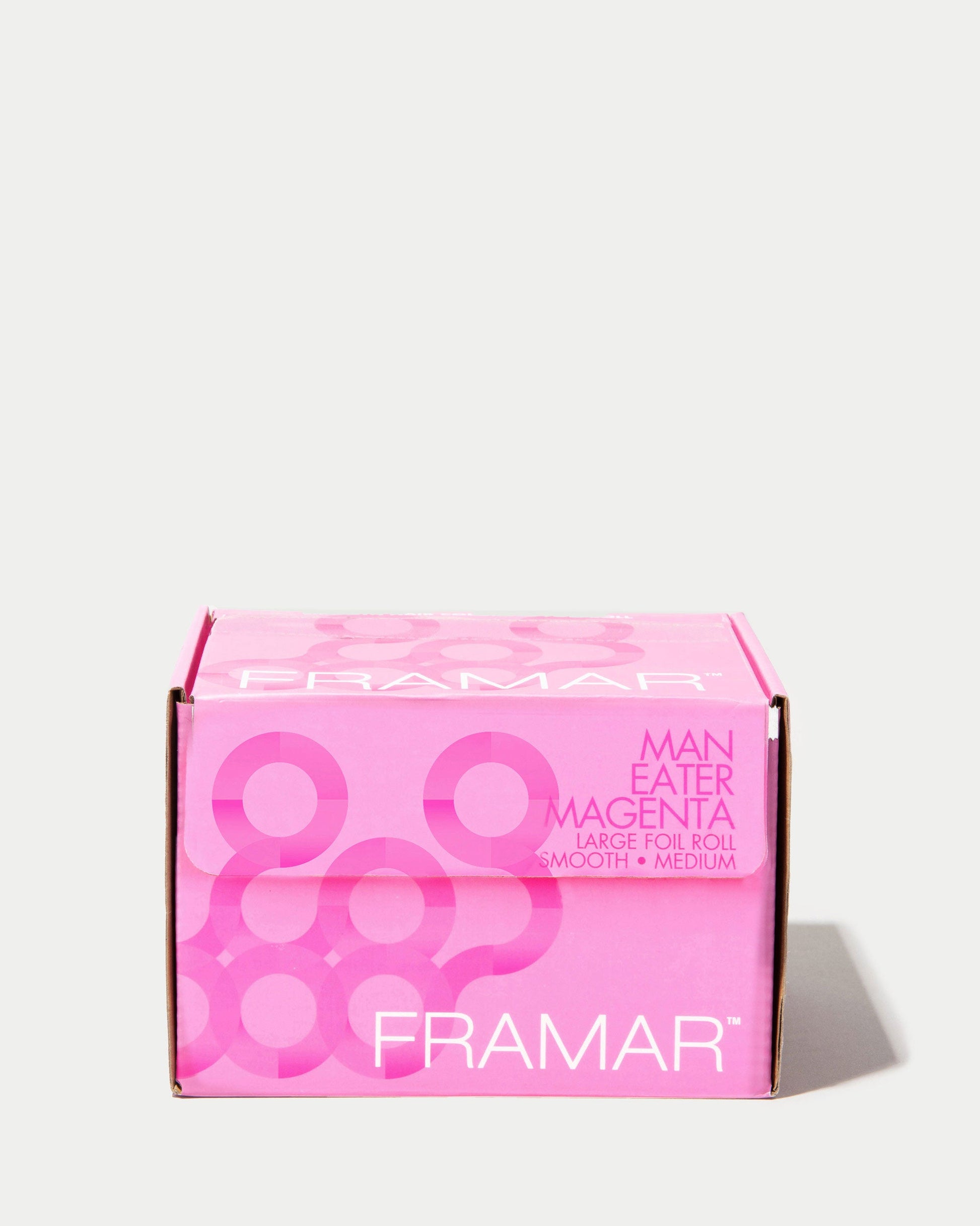 Framar Man Eater Magenta Smooth Foil Roll – 1,600 ft