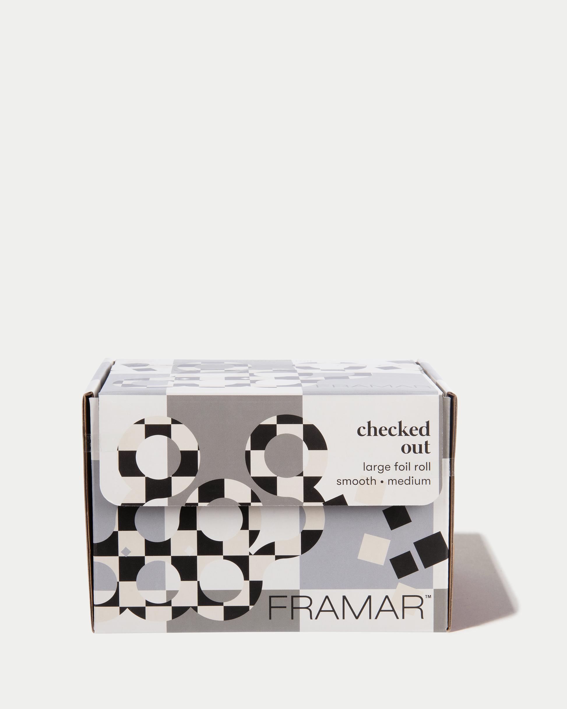 Framar Checked Out Smooth Foil Roll – 1,600 ft