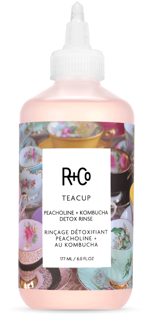 R+CO Teacup Peacholine + Kombucha Detox Rinse - Pollution Removal & Nourishment