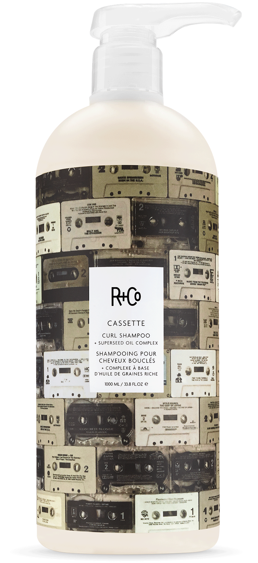 R+CO Cassette Curl-Defining Shampoo with Superseed Oil Complex for Shine & Nourishment