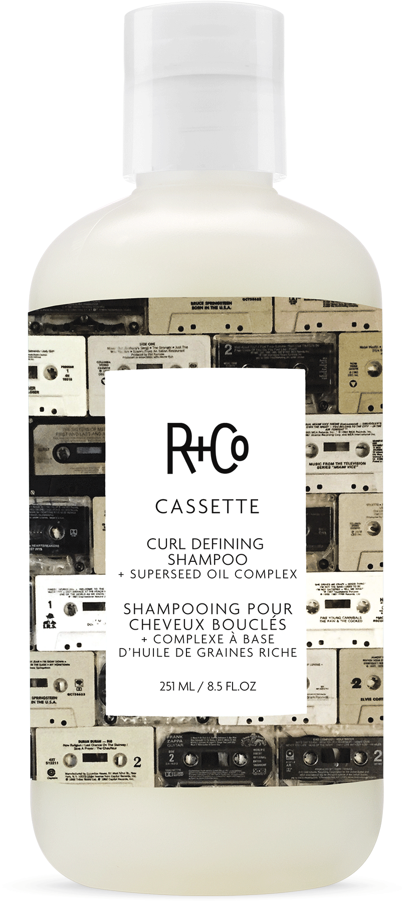 R+CO Cassette Curl-Defining Shampoo with Superseed Oil Complex for Shine & Nourishment