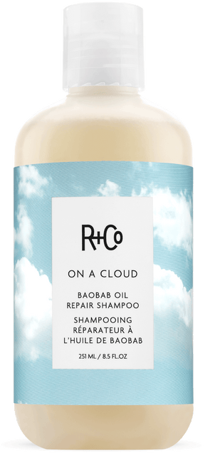 R+CO - Shampooing réparateur à l'huile de baobab On a Cloud | 8,5 oz | 