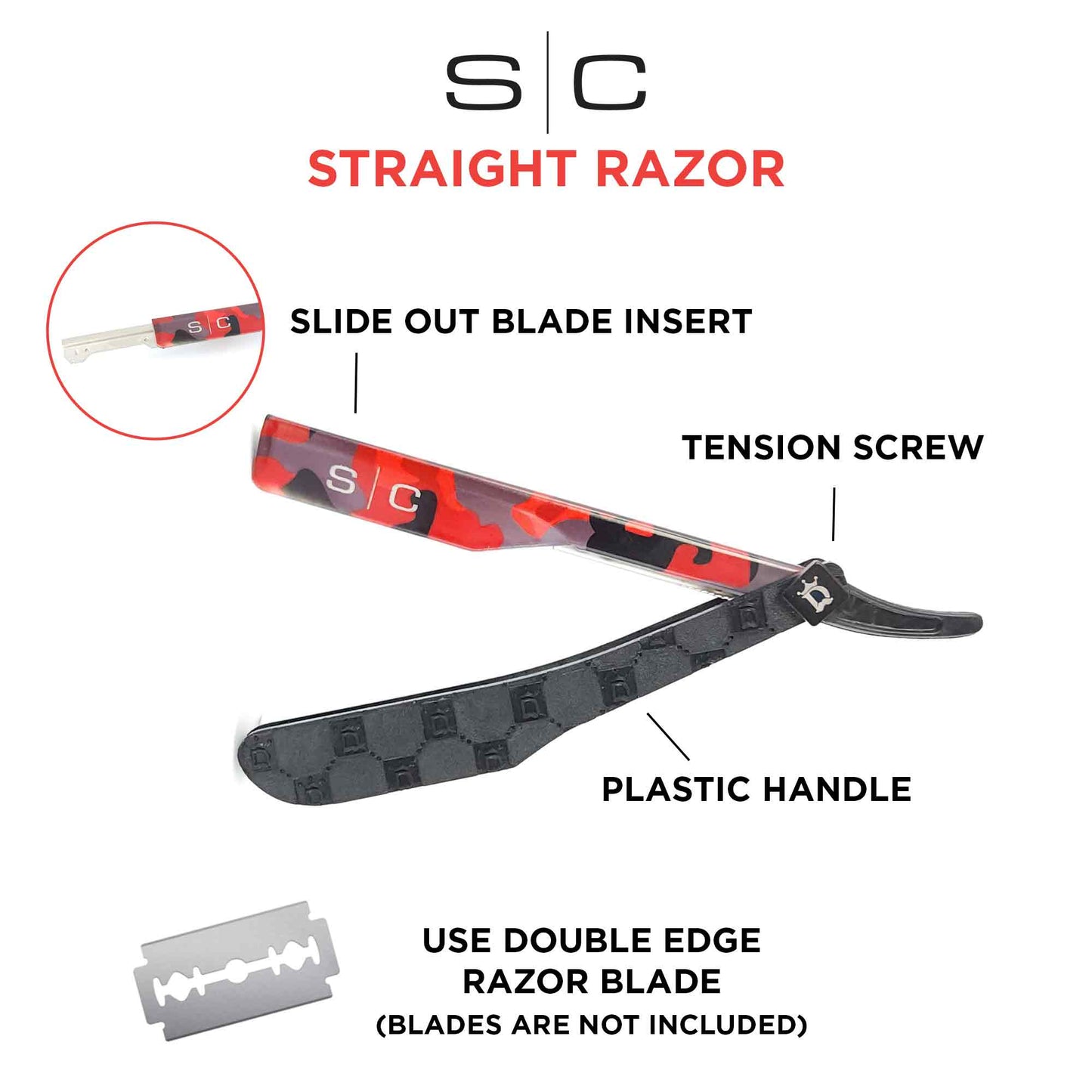 StyleCraft SC x Deluxe Line Straight Razor – Professional