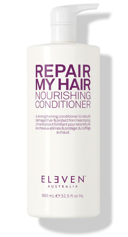 Eleven Australia Repair My Hair Nourishing Conditioner – Deep Nourishment & Repair – 960ml – ELEVEN Australia package