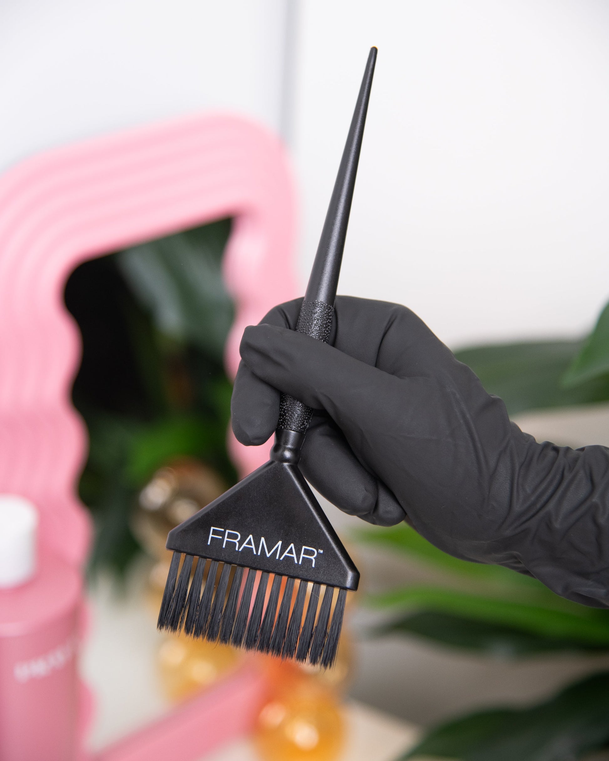 Framar Reusable Black Colour Gloves – 10 Count