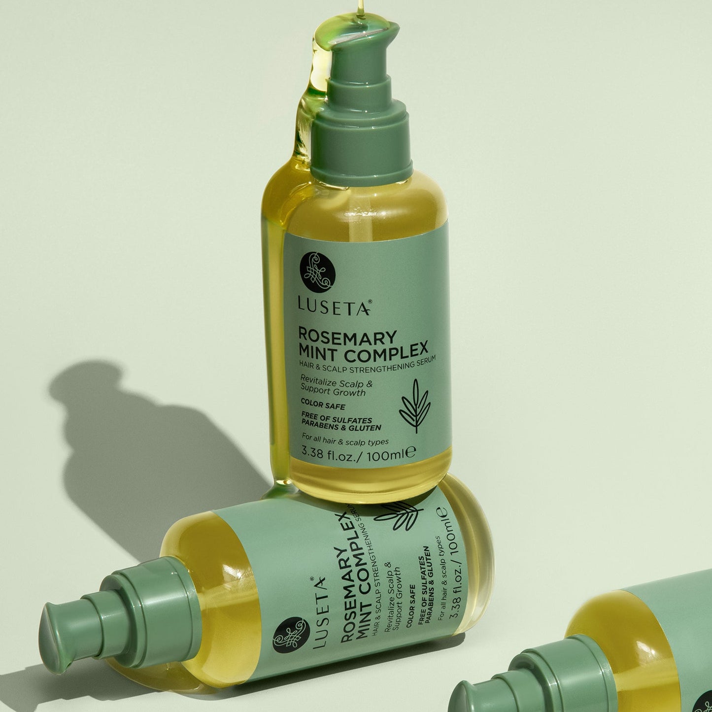 Luseta Beauty Rosemary Mint Complex Hair & Scalp Serum — product photograph