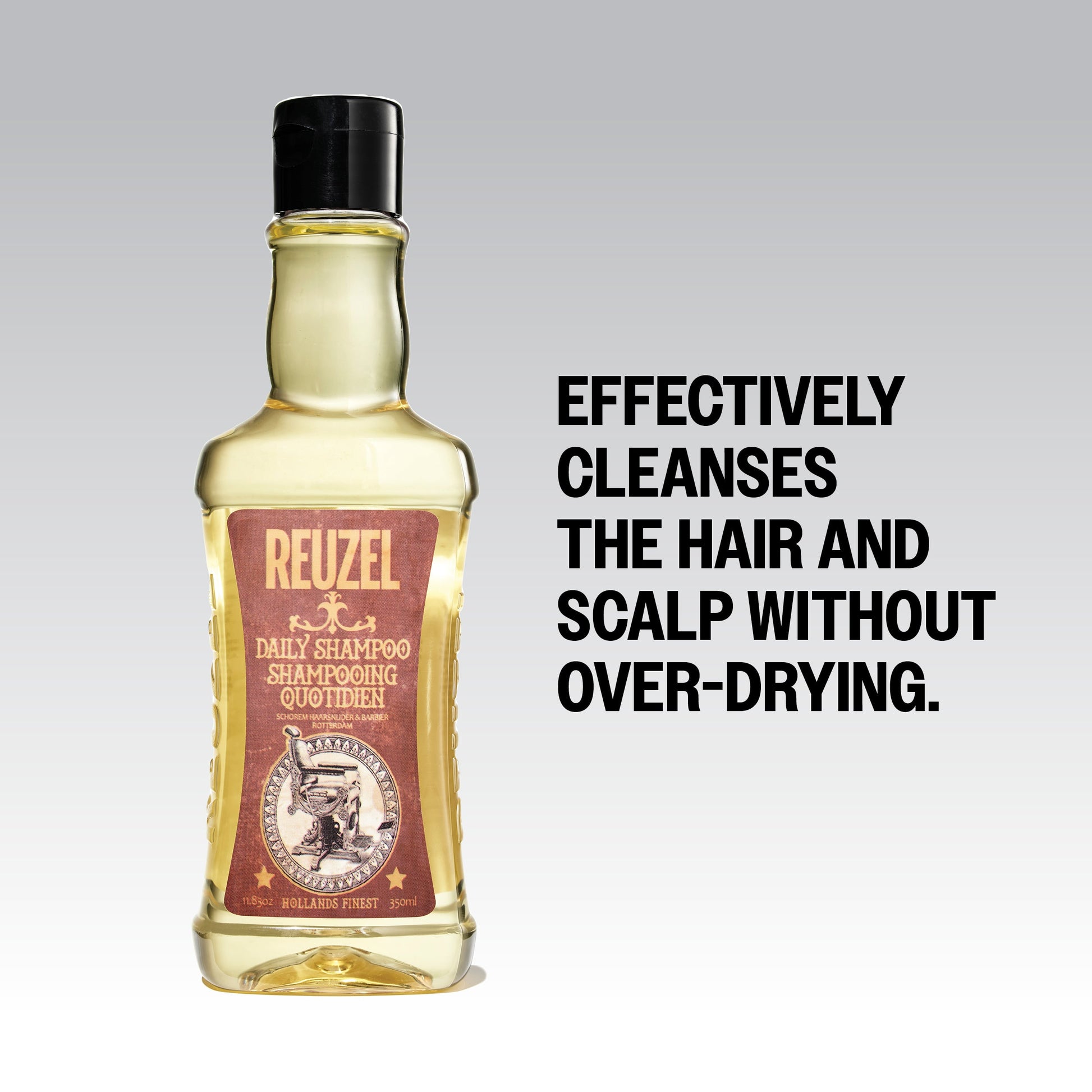 Reuzel Daily Shampoo - Cleanses, Moisturizes & Stimulates for All Hair Types