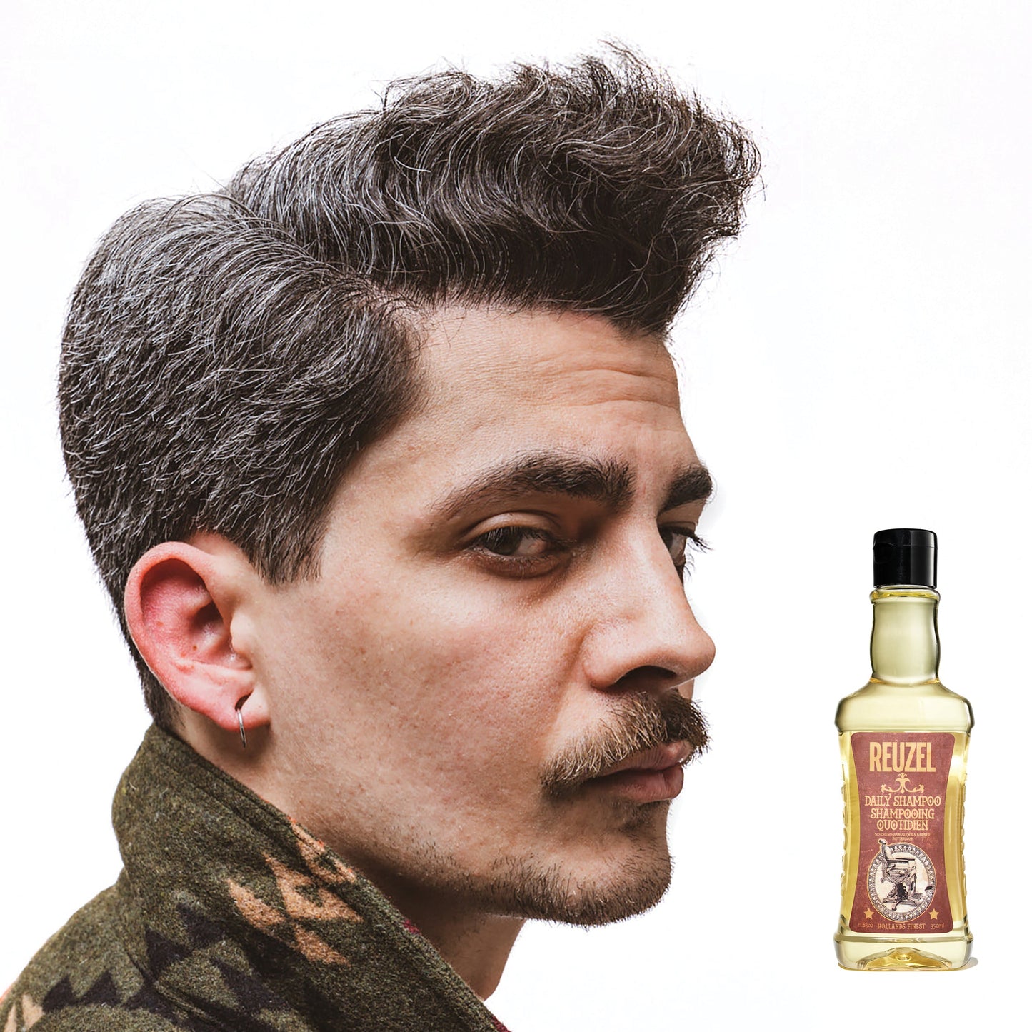 Reuzel Daily Shampoo - Cleanses, Moisturizes & Stimulates for All Hair Types