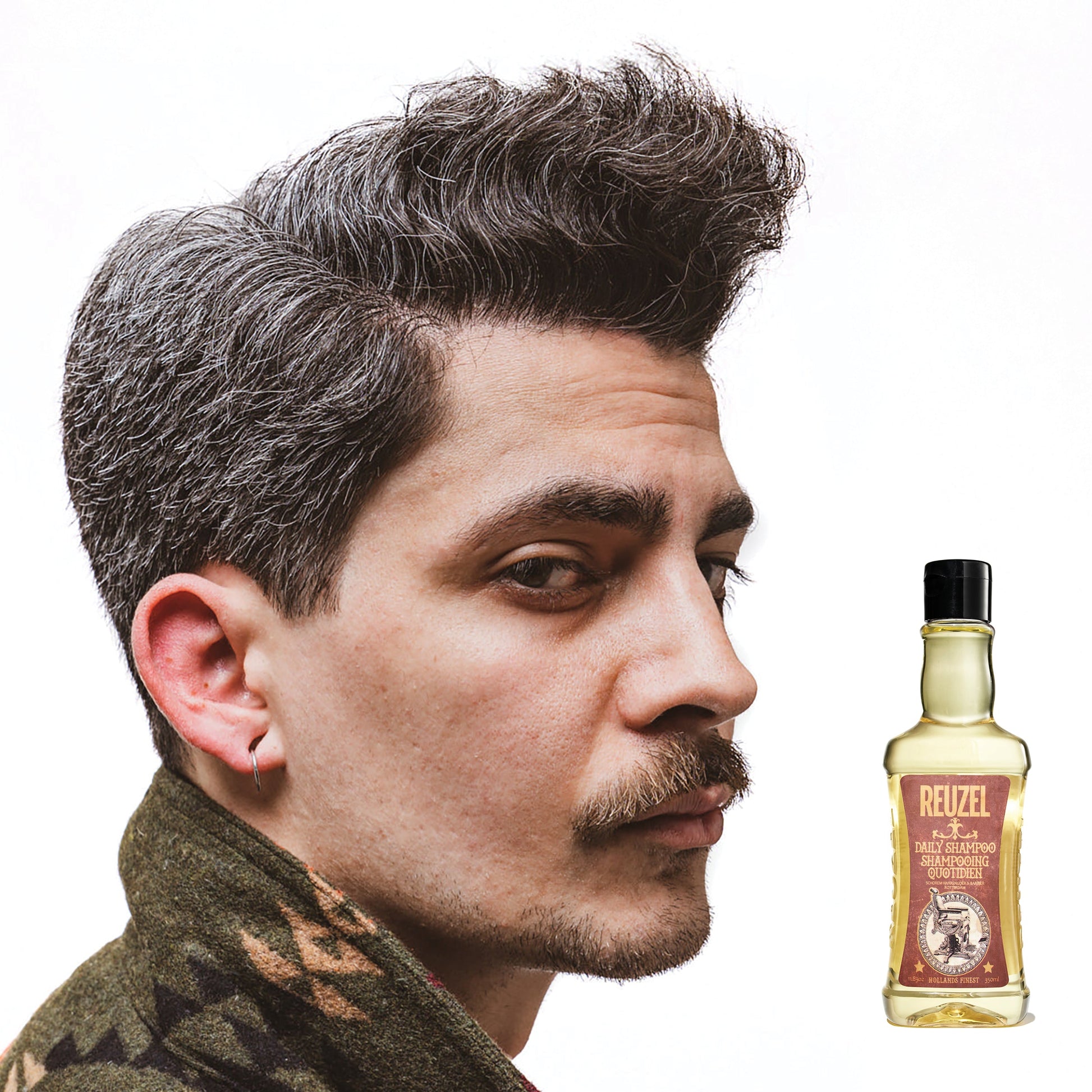 Reuzel Daily Shampoo - Cleanses, Moisturizes & Stimulates for All Hair Types