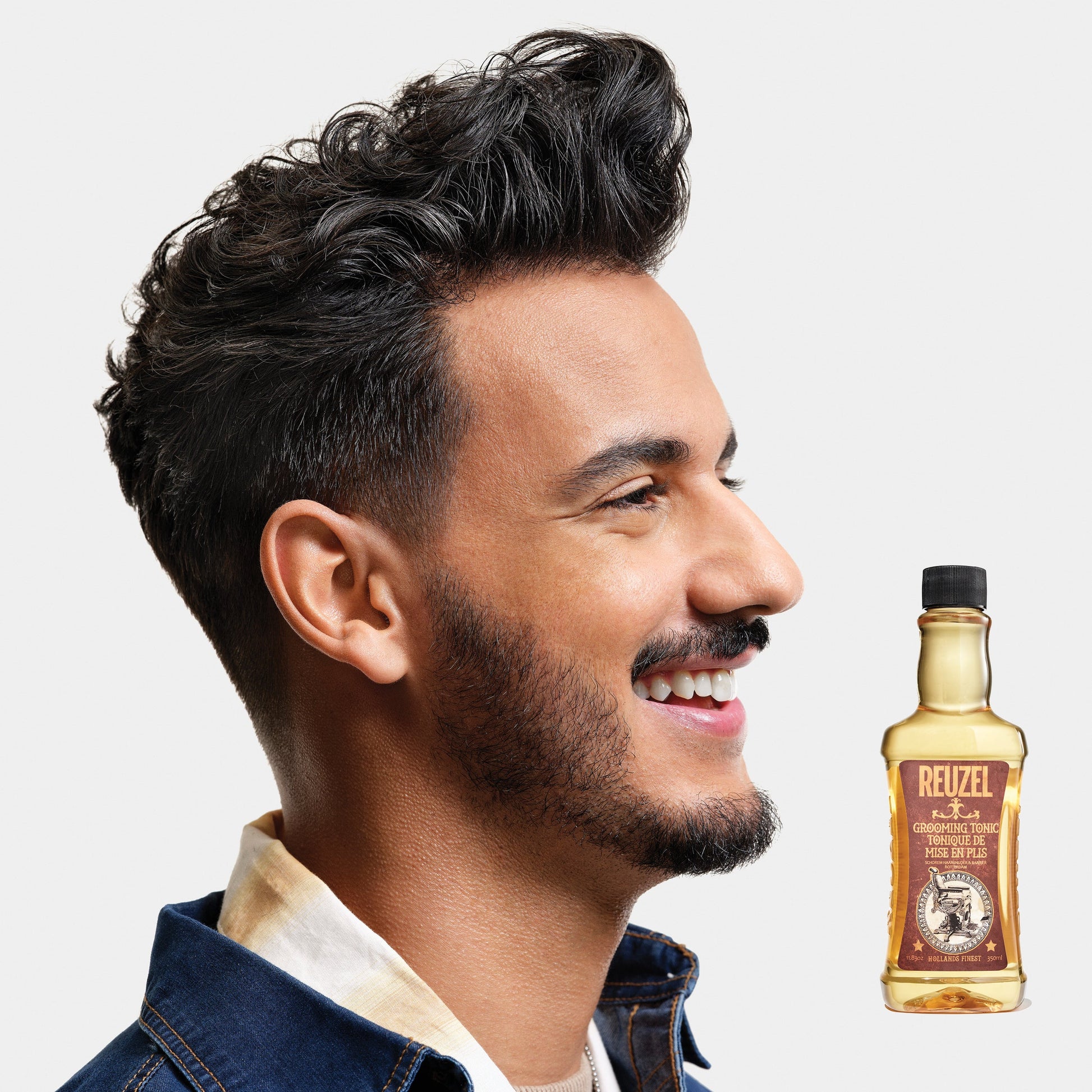 Reuzel Grooming Tonic - Long-Lasting Natural Hold for Styling - 350ml