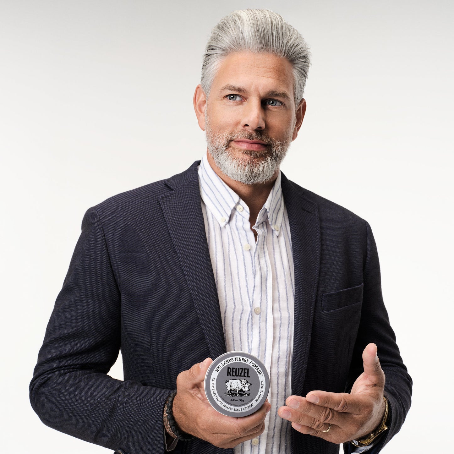 Reuzel Extreme Hold Matte Pomade - Strong Hold & Matte Finish