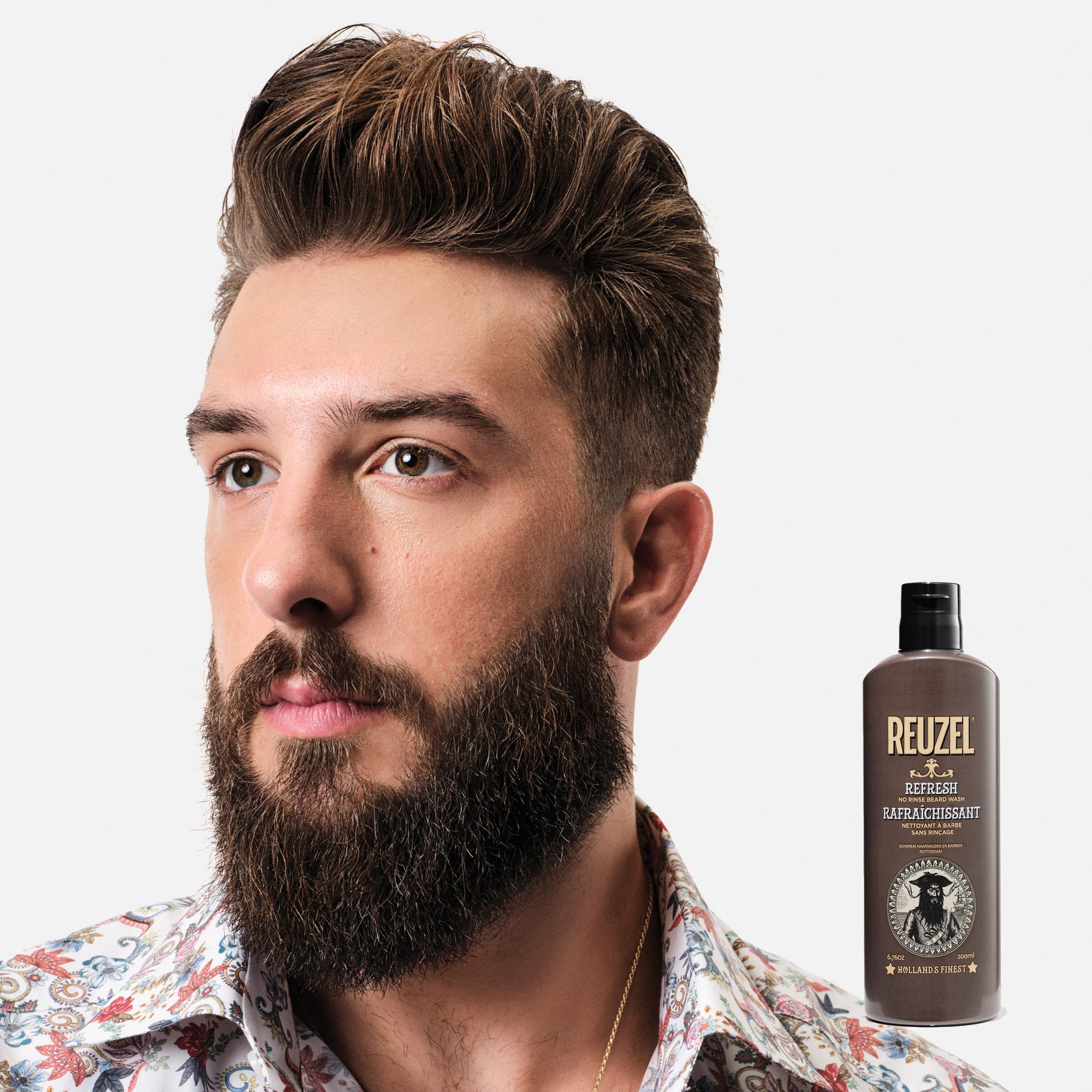 Reuzel REFRESH No Rinse Beard Wash 100ml - Clean Without Water
