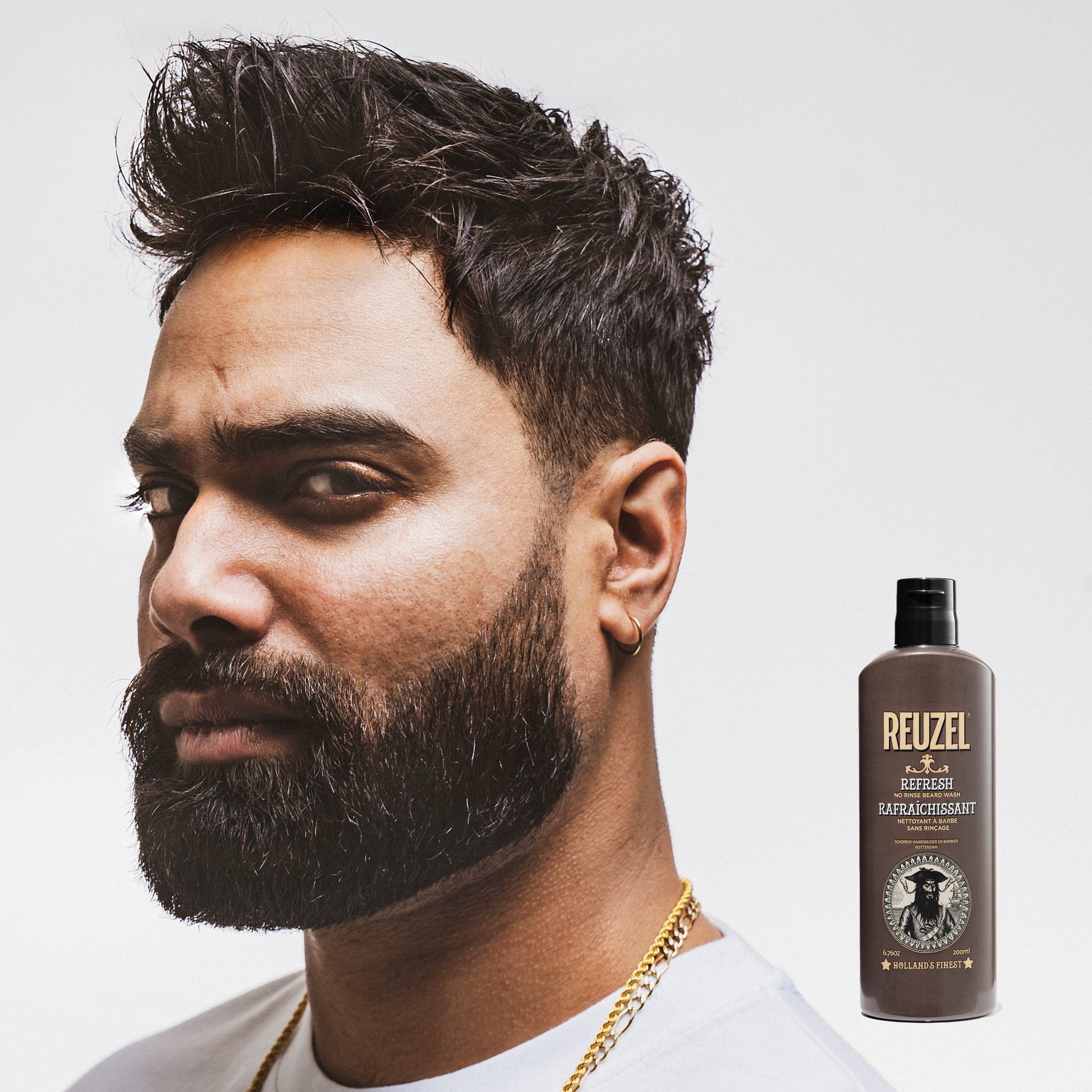 Reuzel REFRESH No Rinse Beard Wash 100ml - Clean Without Water