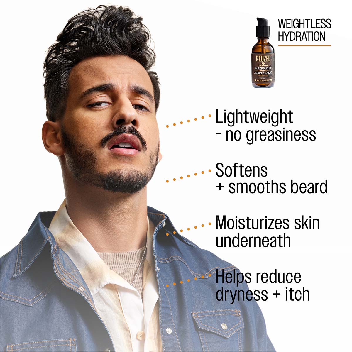 Reuzel Clean & Fresh Beard Oil 50g - Nourish and Soften