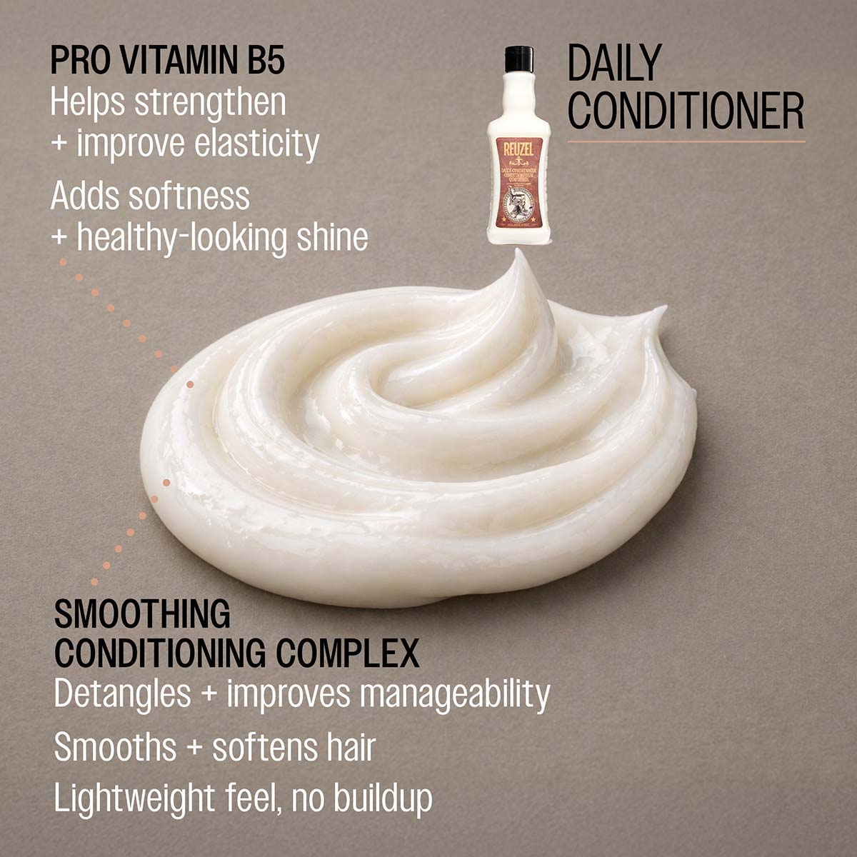 Reuzel Daily Conditioner with T4 Tonic for Healthy, Refreshed Hair