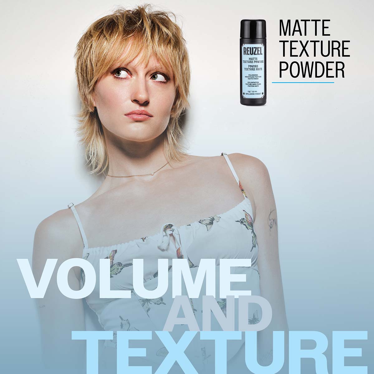 Reuzel Matte Texture Powder 15g - Instant Volume and Grit
