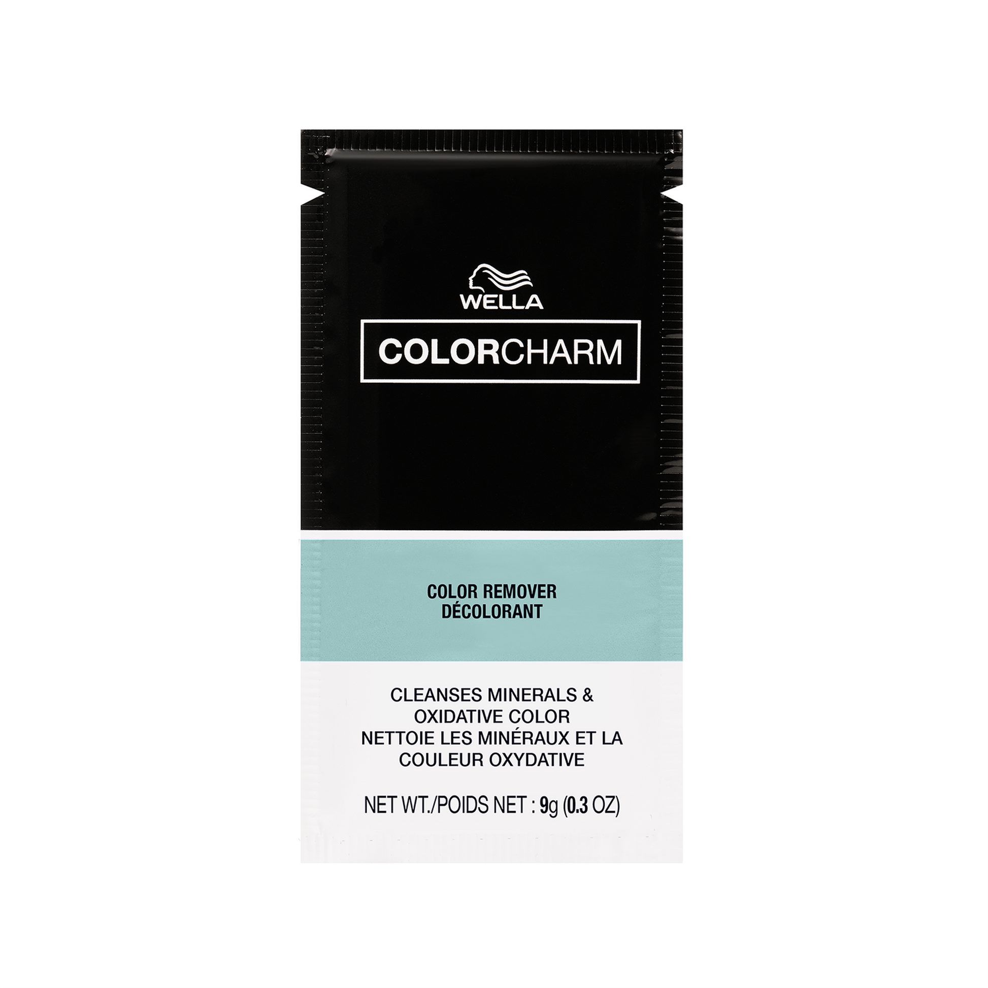 Wella Color Charm Colour Remover — 9 g single-use sachet, front of pack