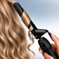 StyleCraft Stay-Temp Black Gold Professional Curling Iron – 1"