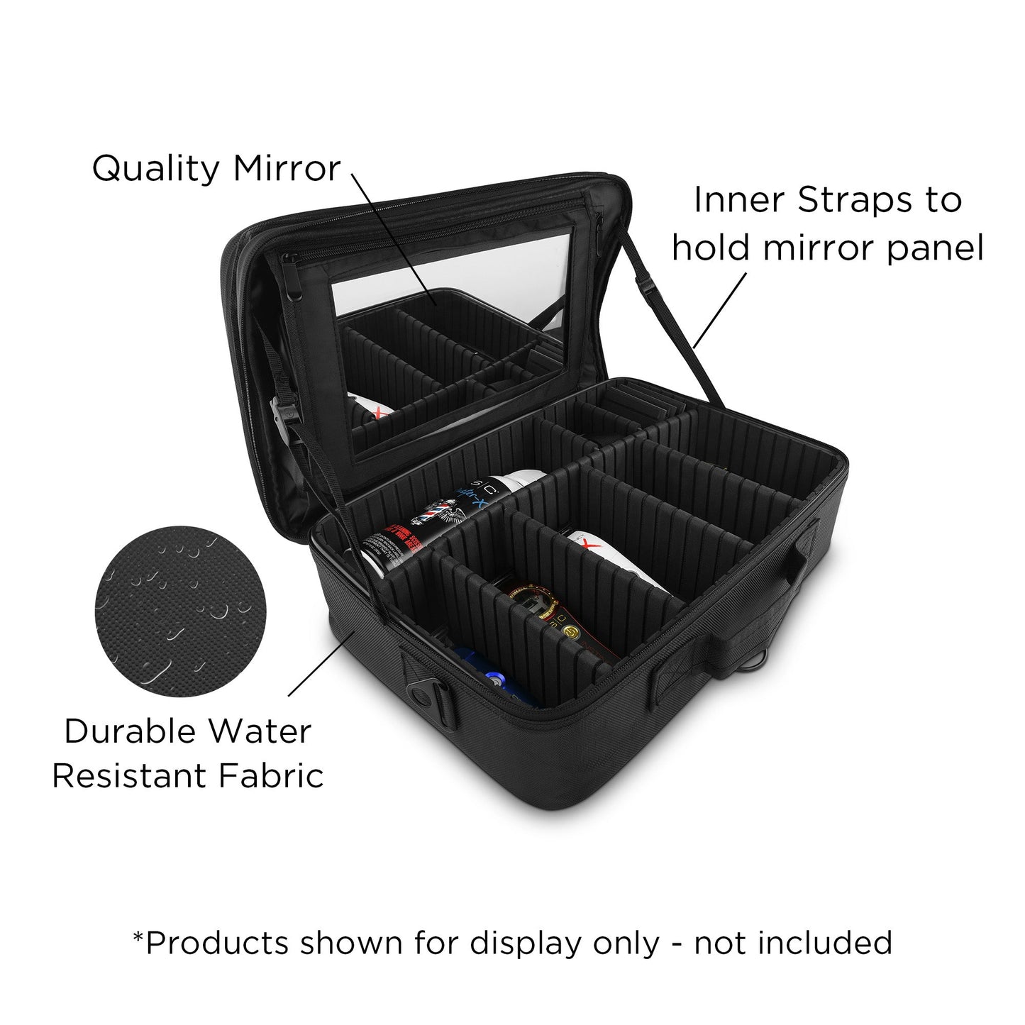 StyleCraft On the Go Pro Case with Mirror – Professional