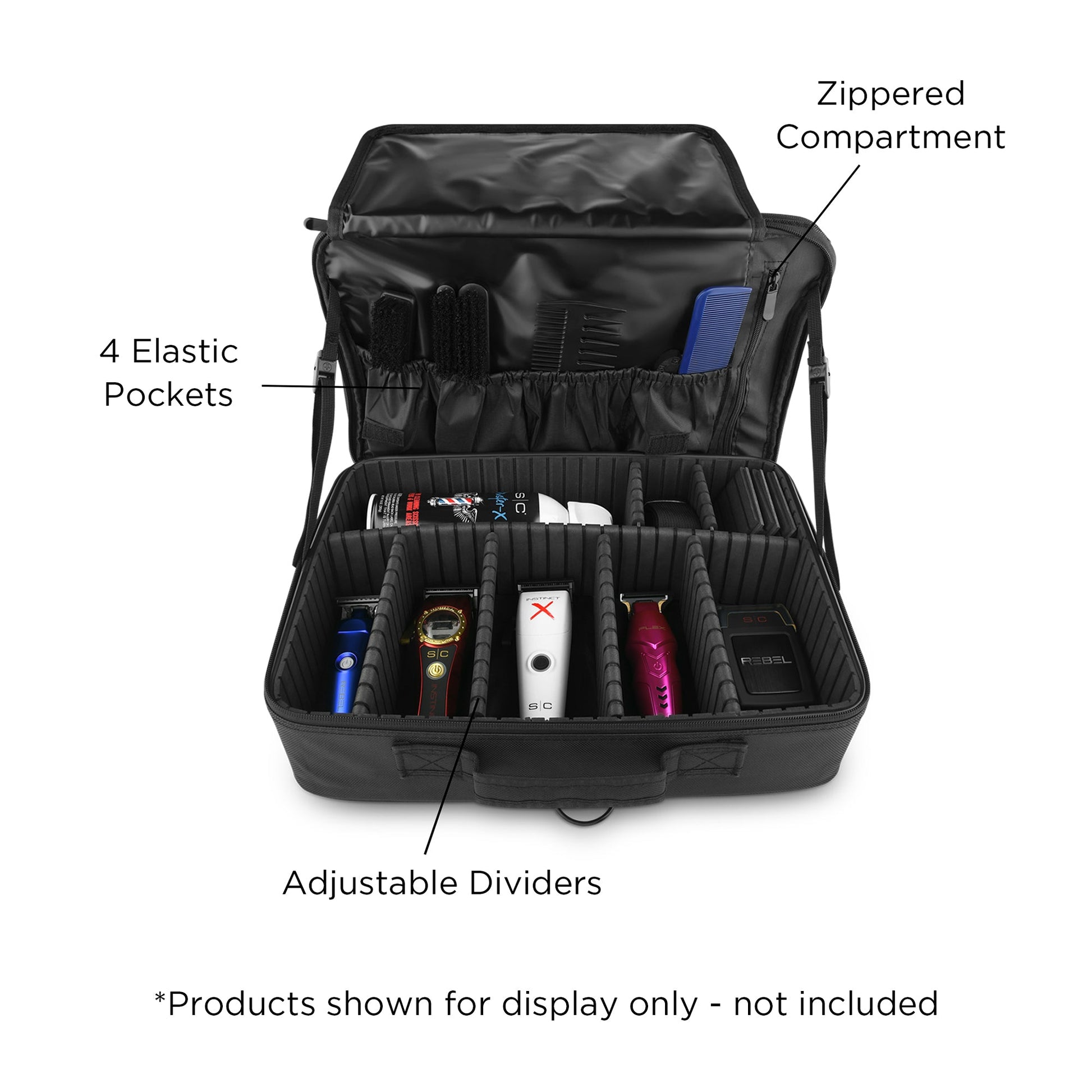 StyleCraft On the Go Pro Case with Mirror – Professional