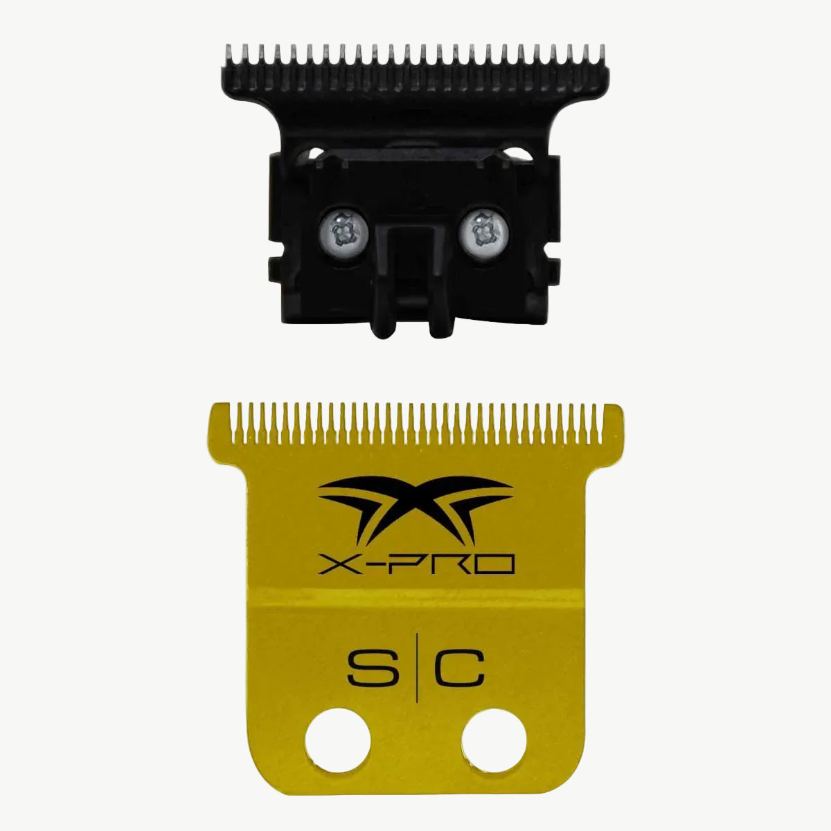 StyleCraft Gold Titanium X-Pro Precision Trimmer Blade & Black DLC "The One" Deep Tooth Cutter – Professional