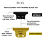 StyleCraft Gold Titanium X-Pro Classic Trimmer Blade & Black DLC "The One" Cutter – Professional
