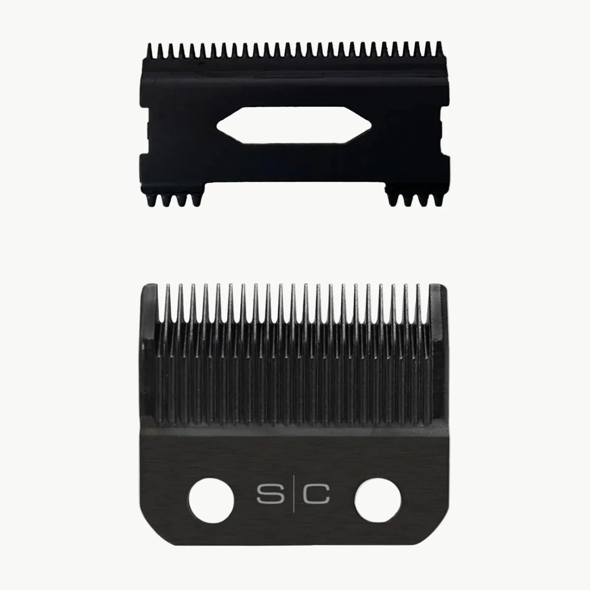 StyleCraft Black DLC Taper Clipper Blade and Shallow Tooth 2.0 Cutter – Professional
