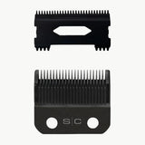 StyleCraft Black DLC Taper Clipper Blade and Shallow Tooth 2.0 Cutter – Professional