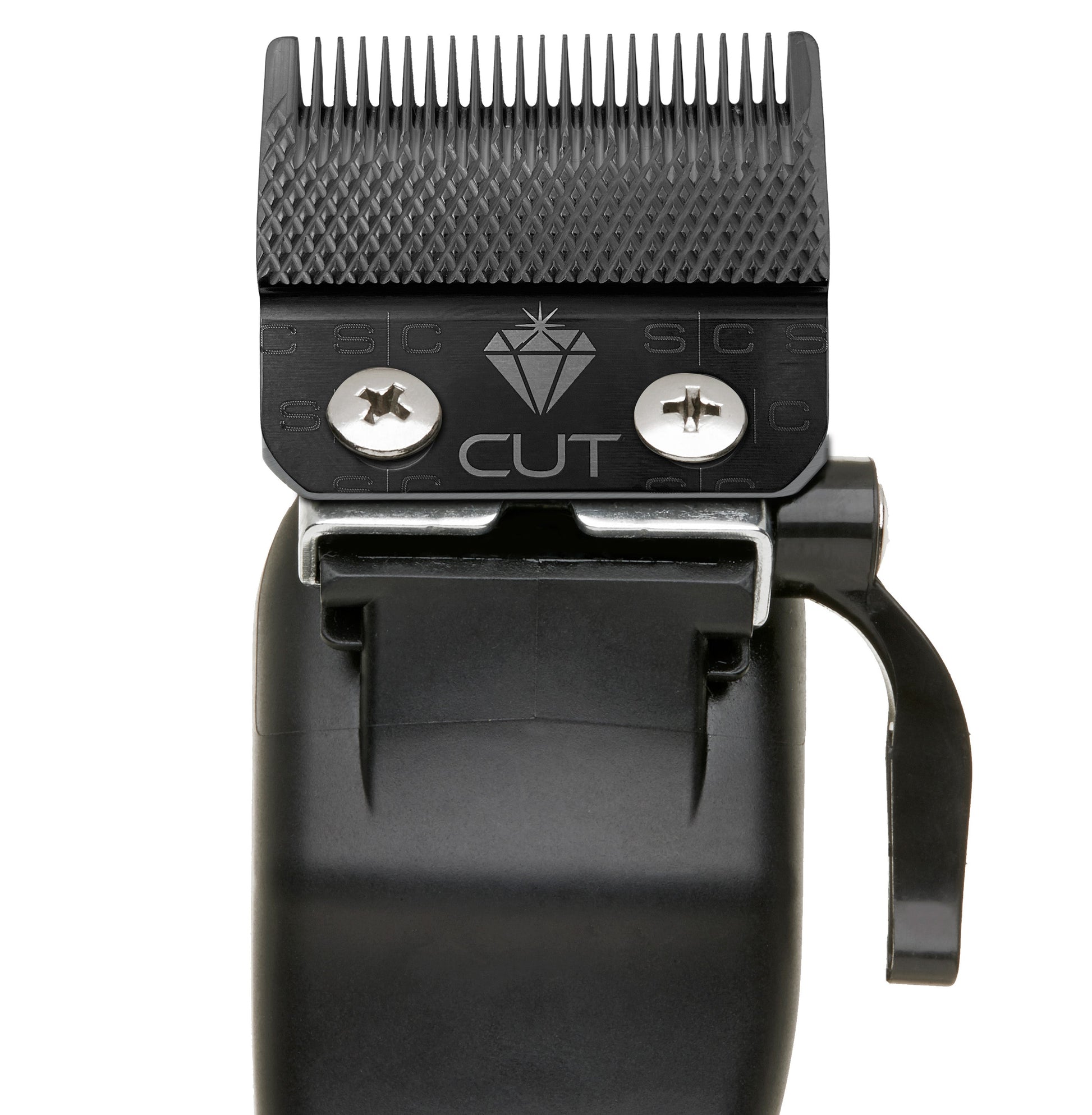 StyleCraft Black DLC Diamond Cut Clipper Blade & Shallow Tooth 2.0 Cutter – Professional