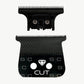 StyleCraft Black DLC Diamond Cut Wide Trimmer Blade and "The One" Cutter – Professional