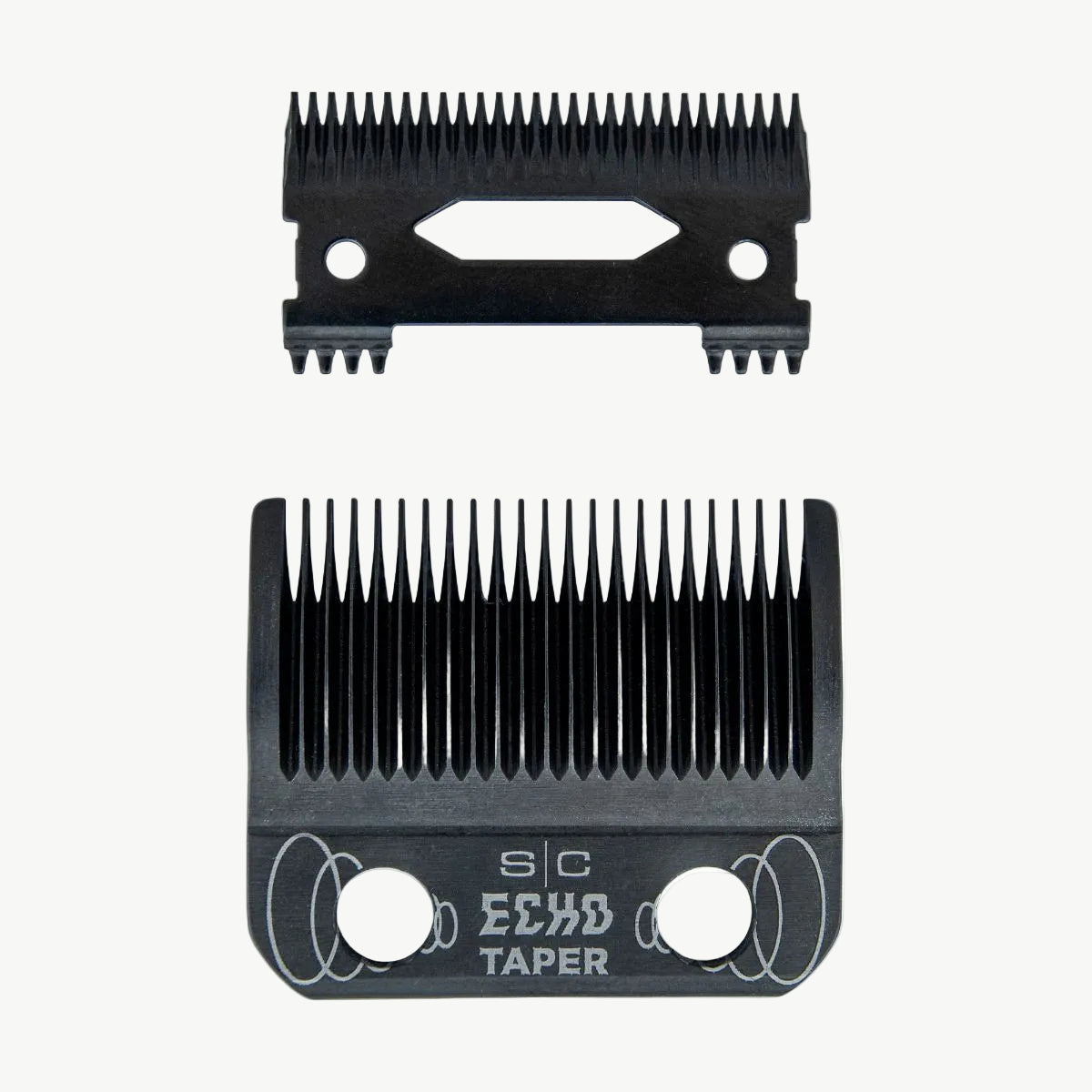 StyleCraft Black DLC Echo Taper Clipper Blade & Deep Tooth Cutter – Professional