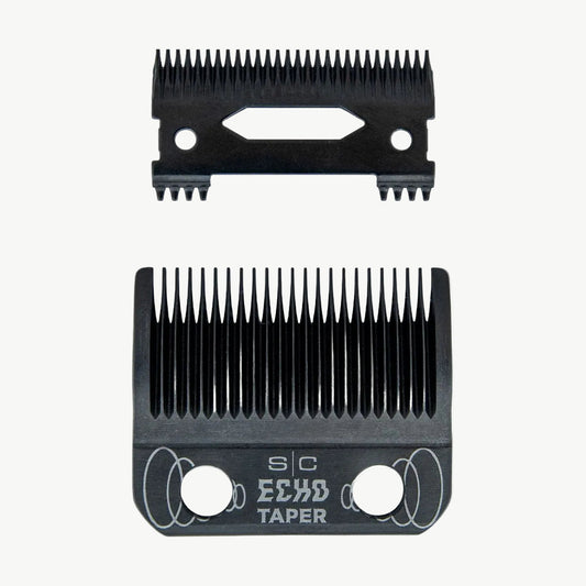 StyleCraft Black DLC Echo Taper Clipper Blade & Deep Tooth Cutter – Professional