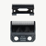 StyleCraft Black DLC Echo Taper Clipper Blade & Deep Tooth Cutter – Professional