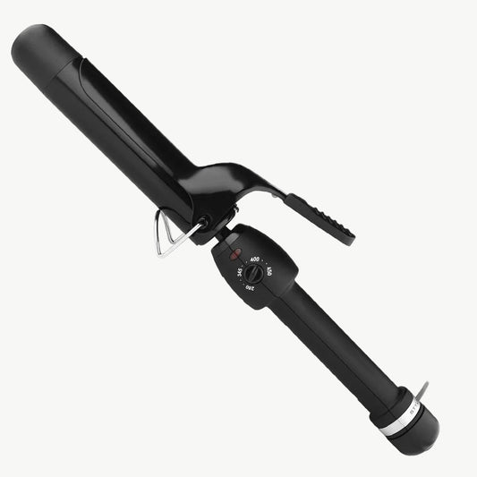 StyleCraft Stay-Temp Black Gold Professional Curling Iron – 1"