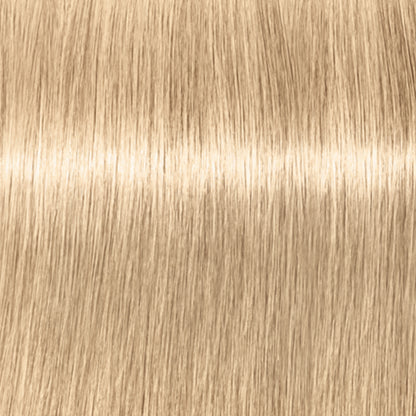 Schwarzkopf IGORA Royal Highlifts — shade 10-0 Ultra Blonde Natural on a hair strand