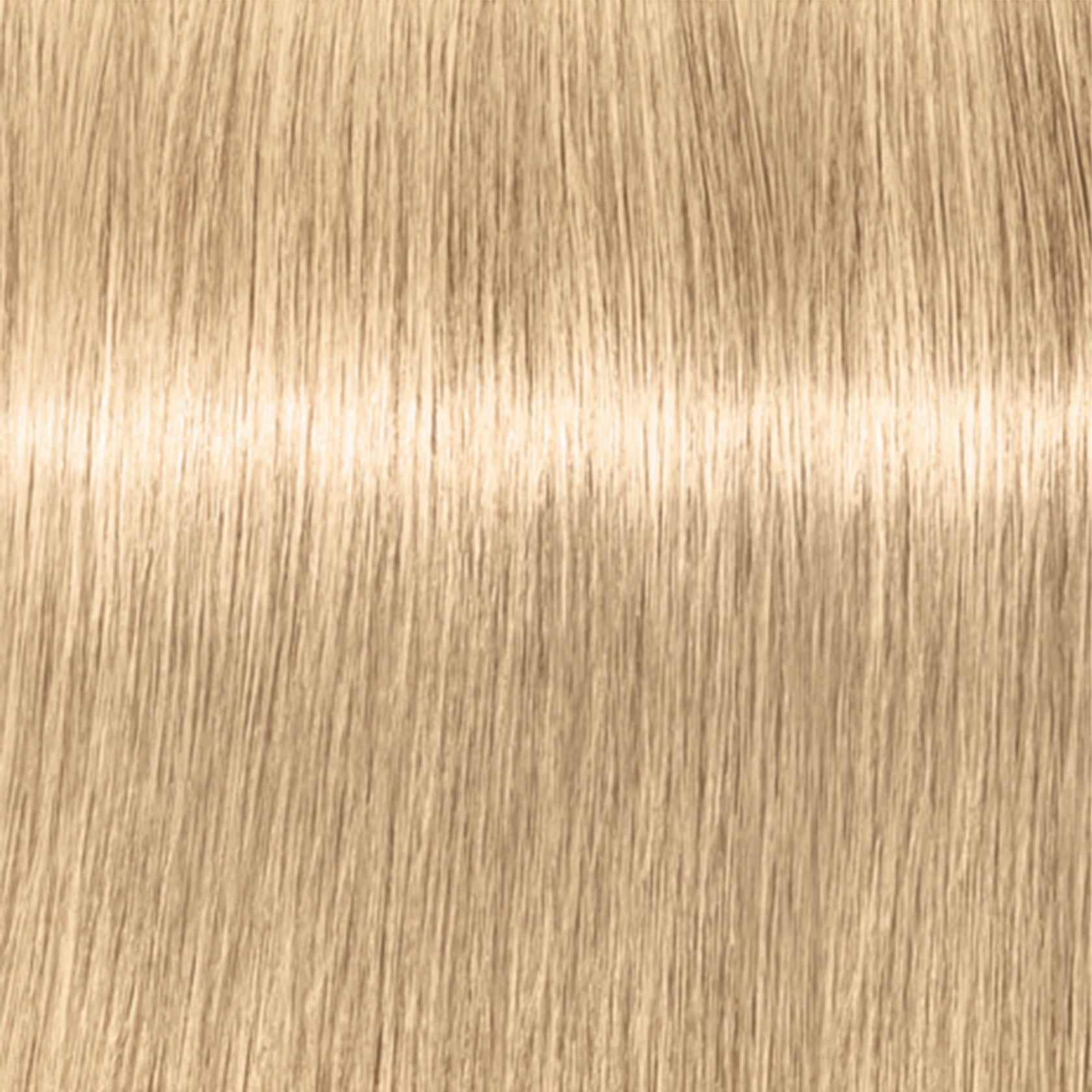 Schwarzkopf IGORA Royal Highlifts — shade 10-4 Ultra Blonde Beige on a hair strand