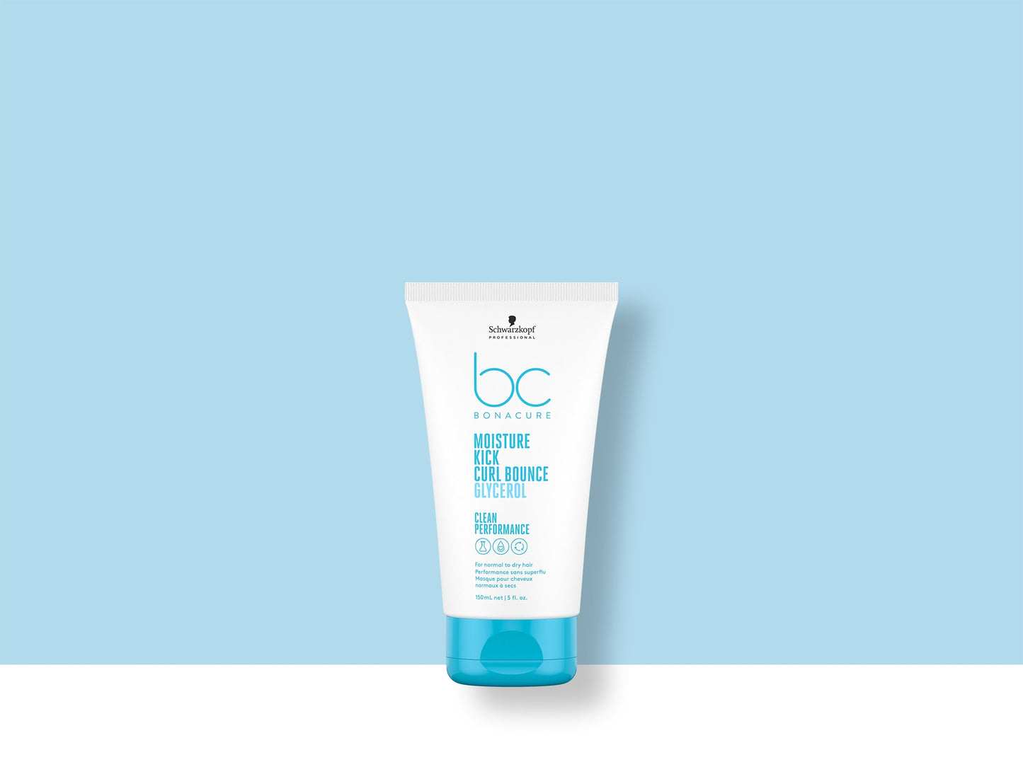 Bonacure Moisture Kick Curl Bounce — Curl Bounce 150 ml tube, 2021 Clean Performance livery, official brand tile