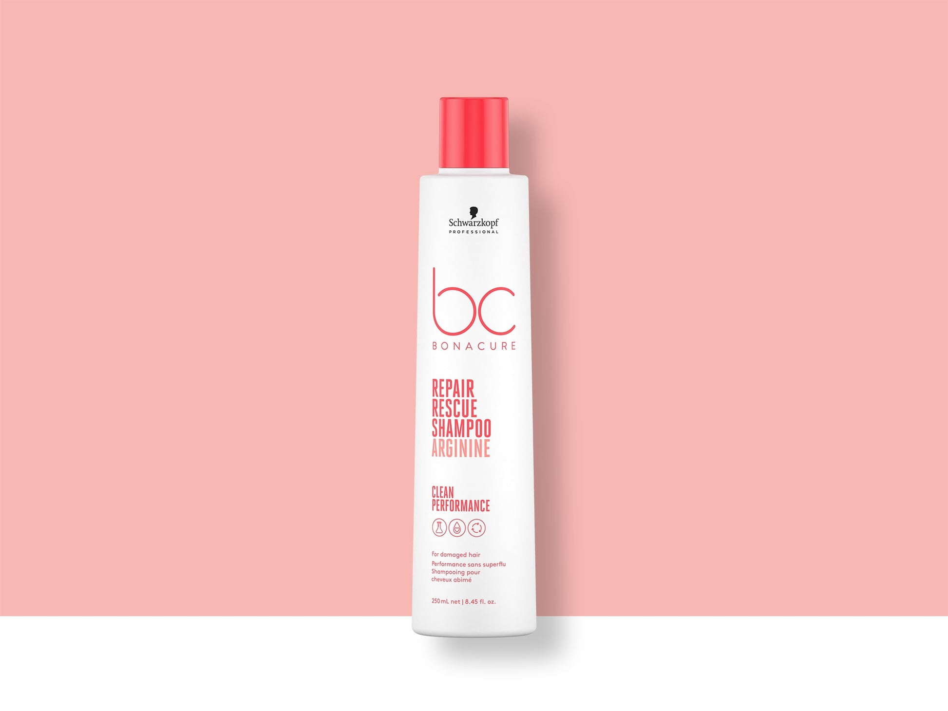 Bonacure Repair Rescue Set — included Shampoo 250 ml component, 2021 Clean Performance livery, official brand tile