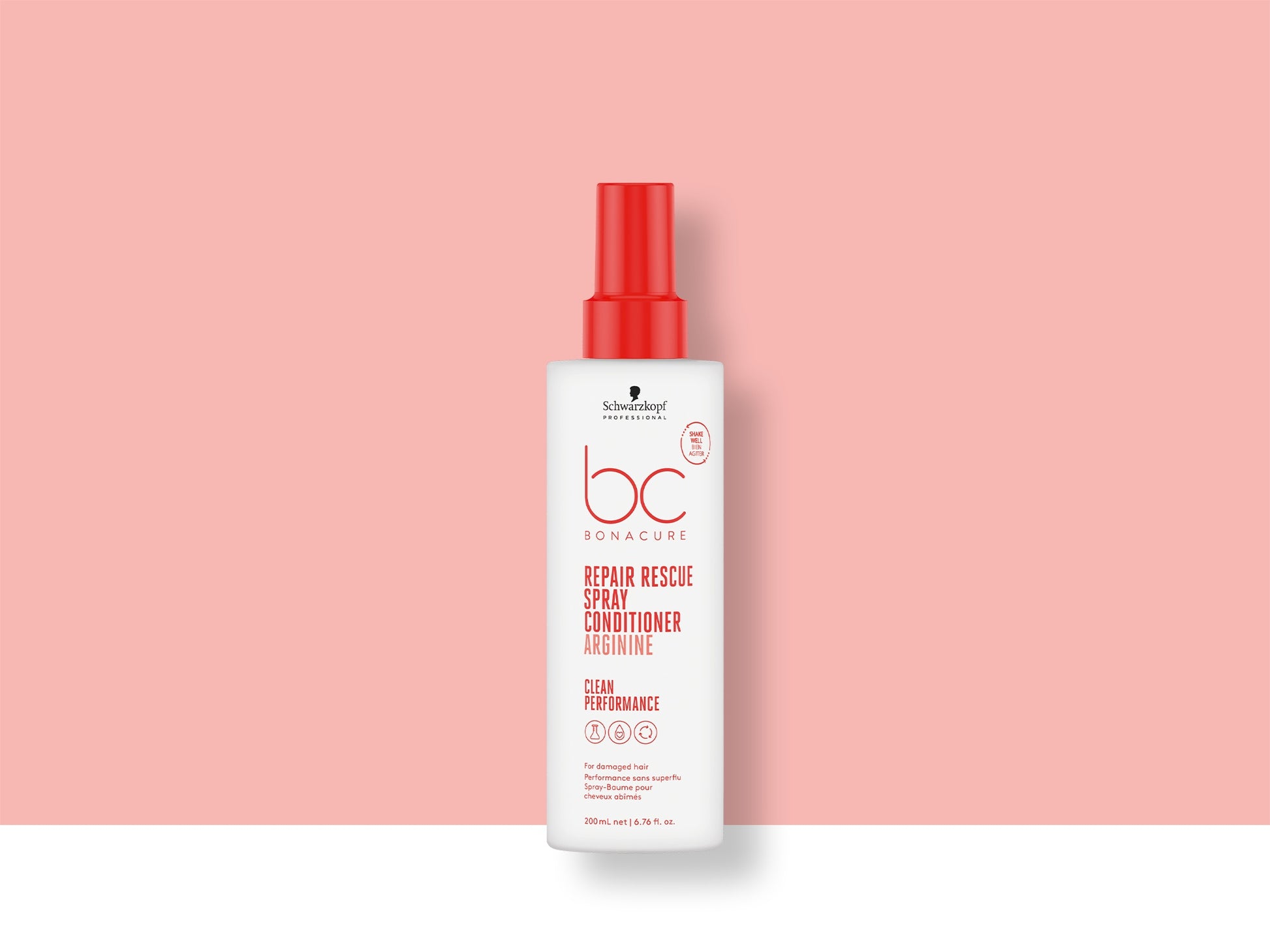 Bonacure Repair Rescue Spray Conditioner — Spray Conditioner 200 ml Arginine, 2021 Clean Performance livery, official brand tile