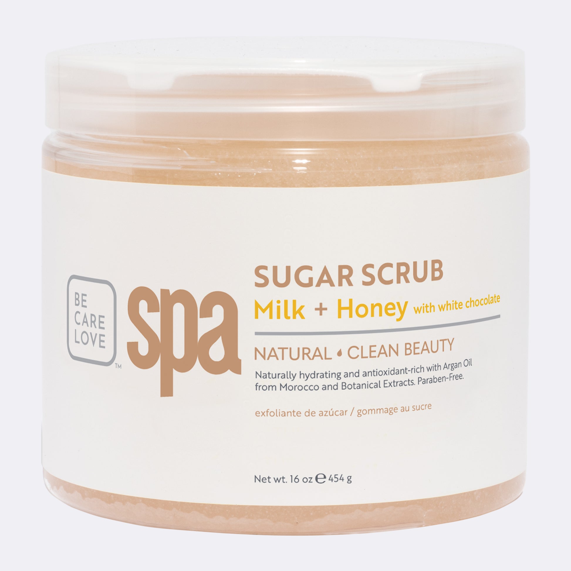 SUGAR SCRUB (16 oz.) MILK + HONEY WITH WHITE CHOCOLATE