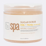 SUGAR SCRUB (16 oz.) MILK + HONEY WITH WHITE CHOCOLATE