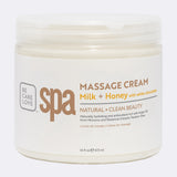 MASSAGE CREAM (16 oz.) MILK + HONEY WITH WHITE CHOCOLATE