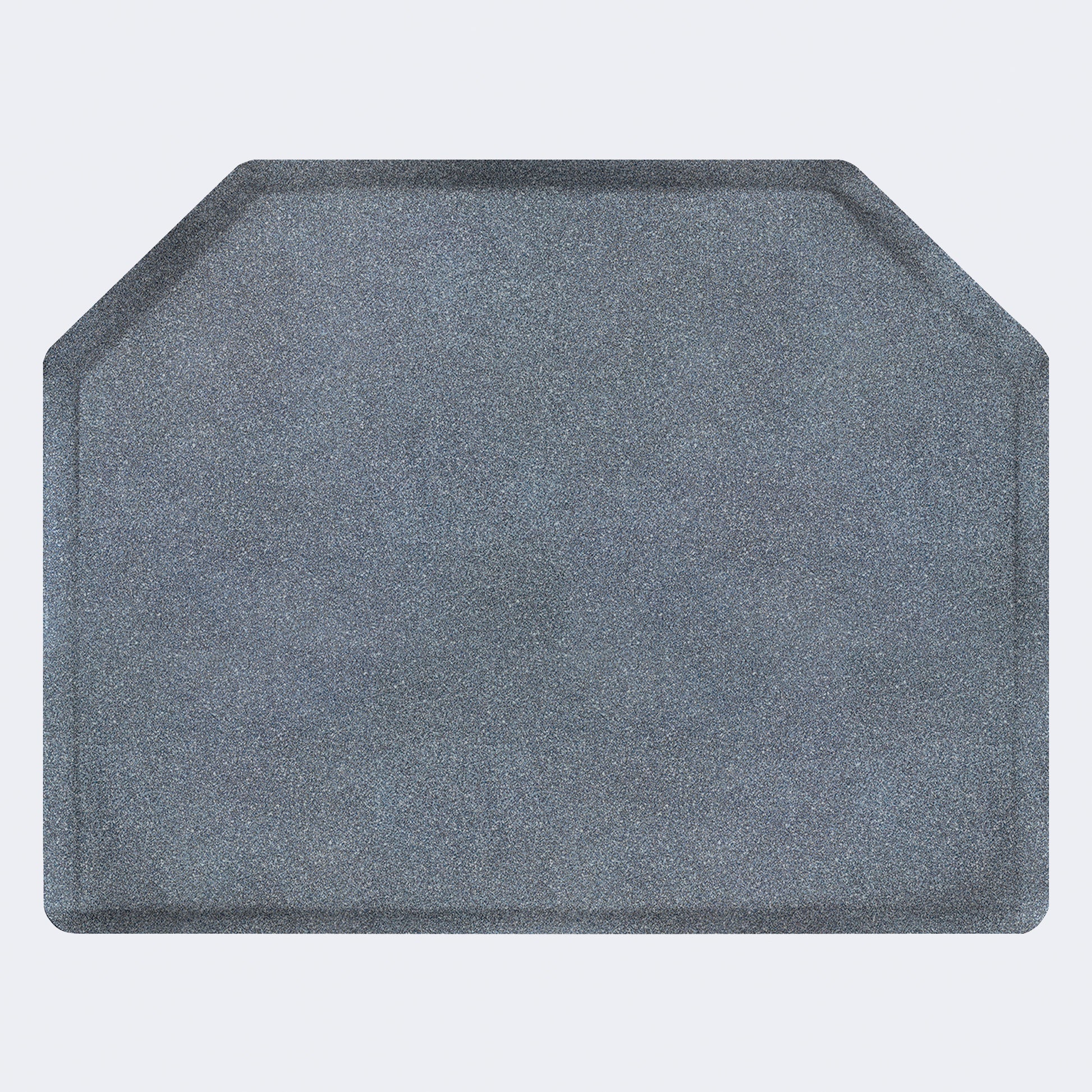 GRANITE SAPPHIRE - 3/4" Metallic flecked mat (4' x 5', no depression marks)