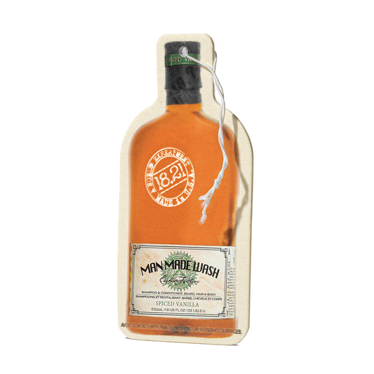 18.21 Man Made Hanging Air Freshener — Spiced Vanilla scent, official packshot