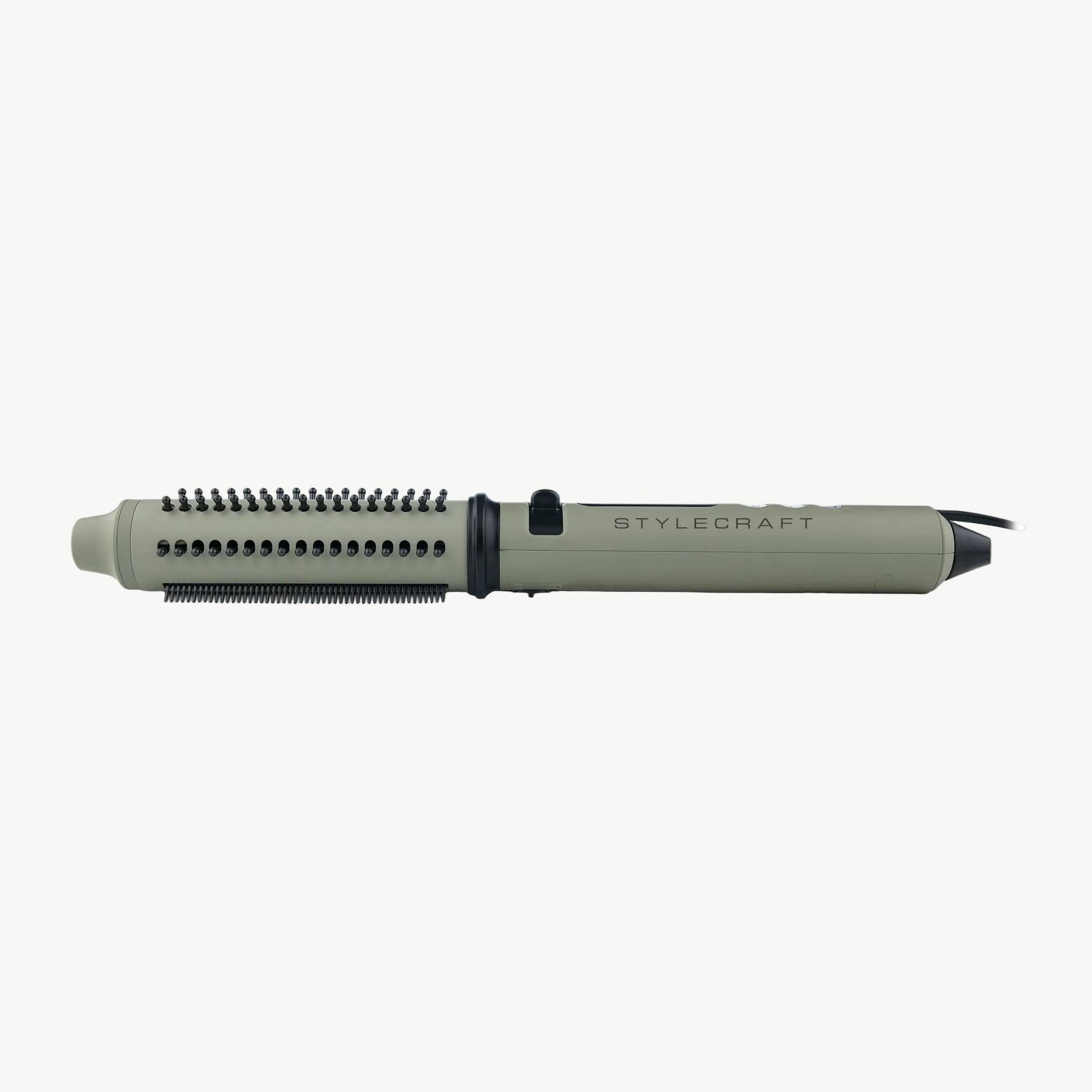 StyleCraft Sage 2-in-1 Retractable Hot Brush Curling Wand – Professional